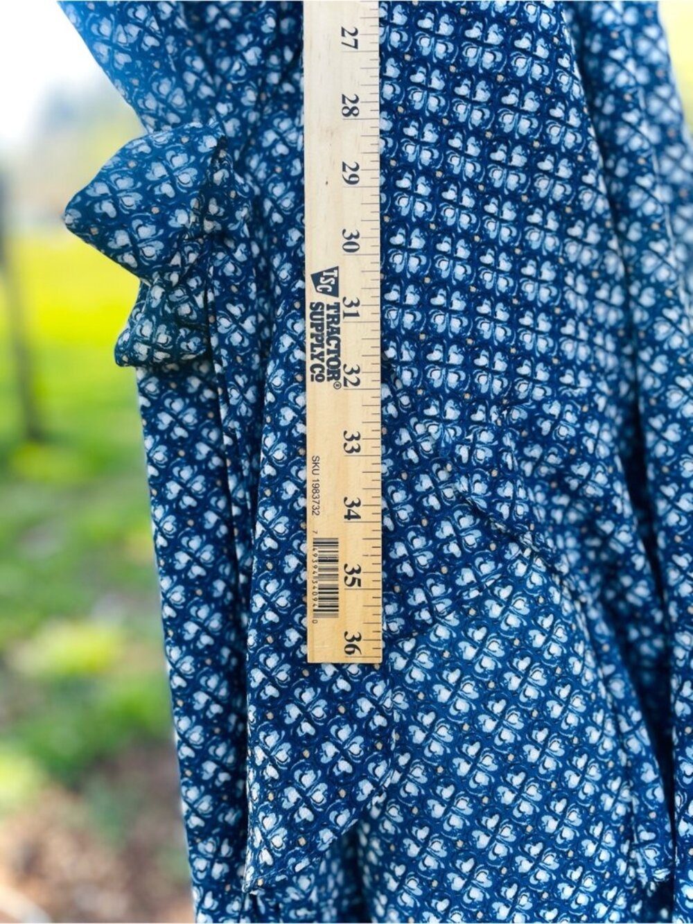 MAX STUDIO | 1X | 52β Heart Floral Printed Ruffled Airy Gauze Coastal Wrap Dress - Picture 9 of 12
